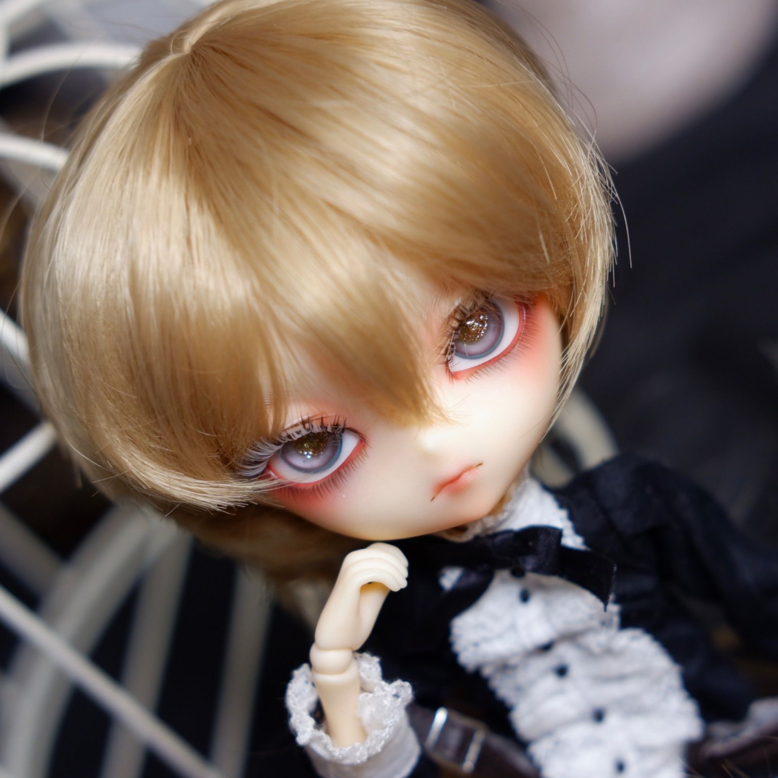 ハルモニアシリーズ root カスタムヘッド＋グラスアイ カスタムメイド品