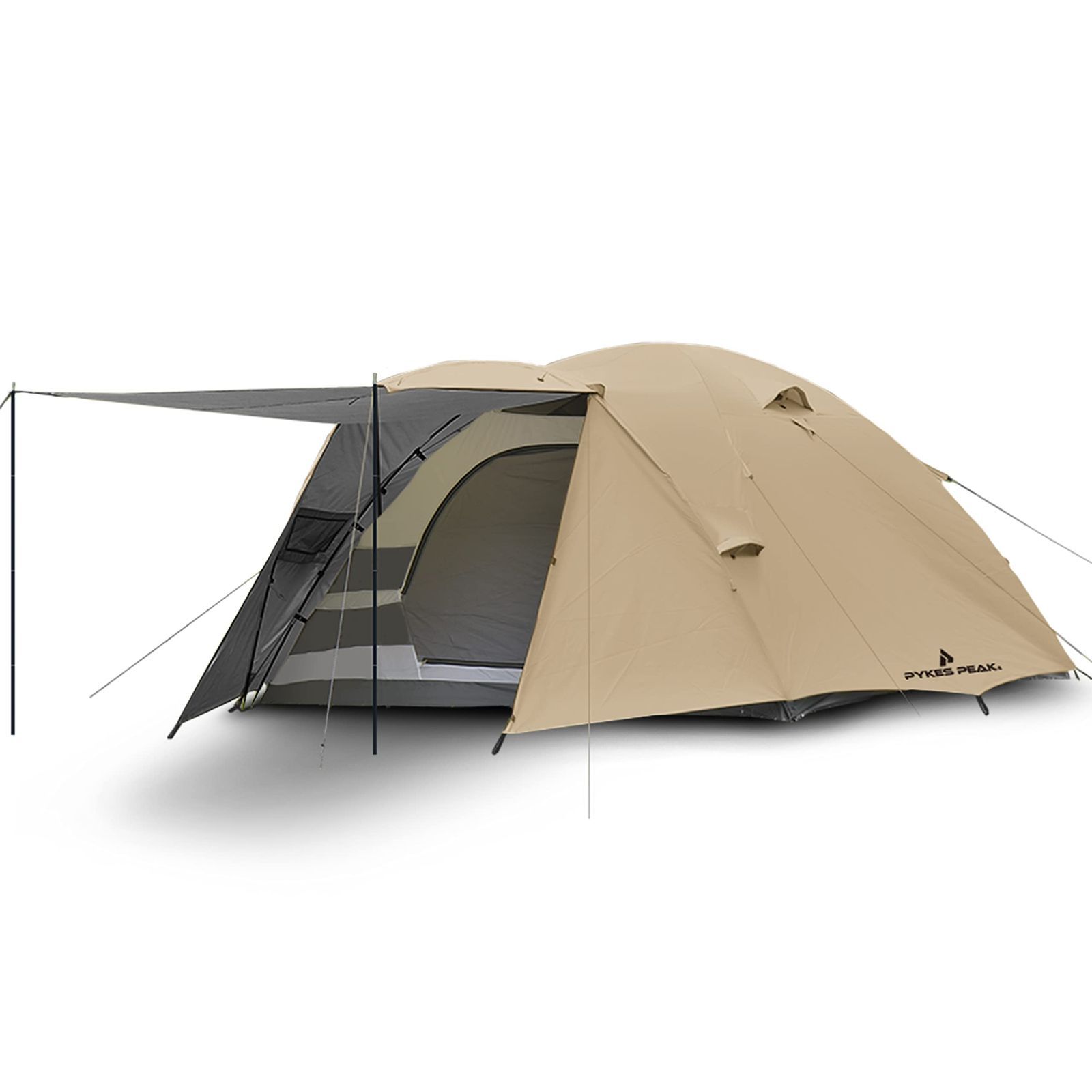 テント 4人用 5人用 6人用 ファミリー トンネル 前室付き 広い 大人数 大型 インナーサイズ3m×3m キャンプ