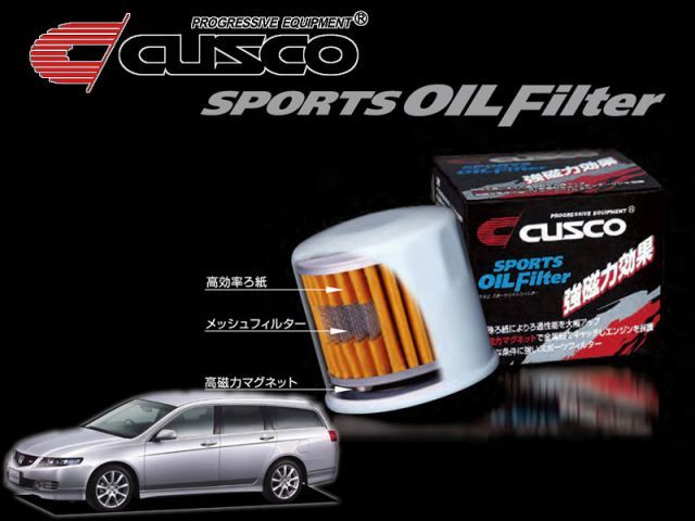 CUSCO]CM1_CM2_CM3 アコードワゴン用スポーツオイルフィルター(エレメント)【00B 001 A】 - メルカリ