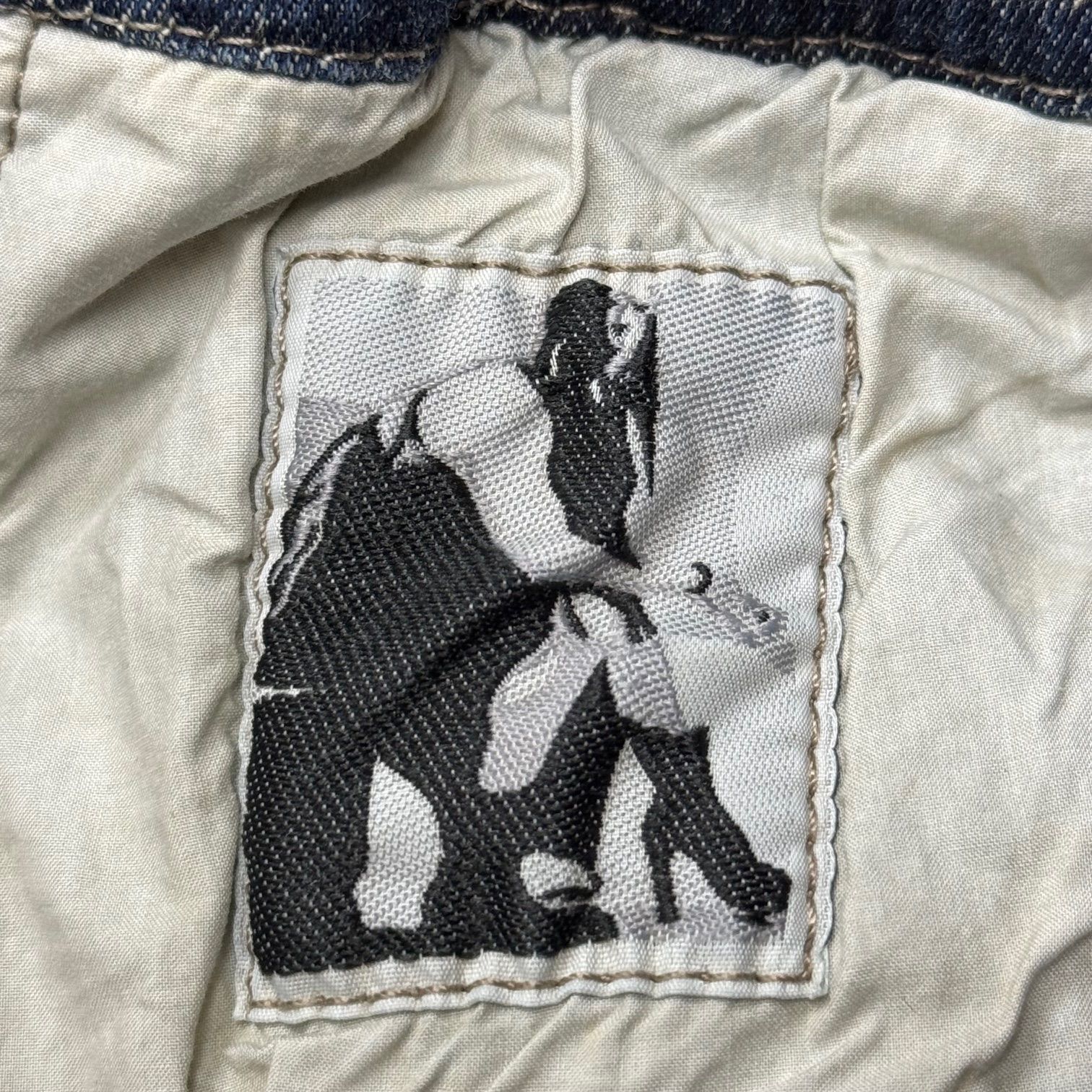 Rick Owens DRKSHDW 24SS ゲスベラワイドドローコードジーンズ デニム