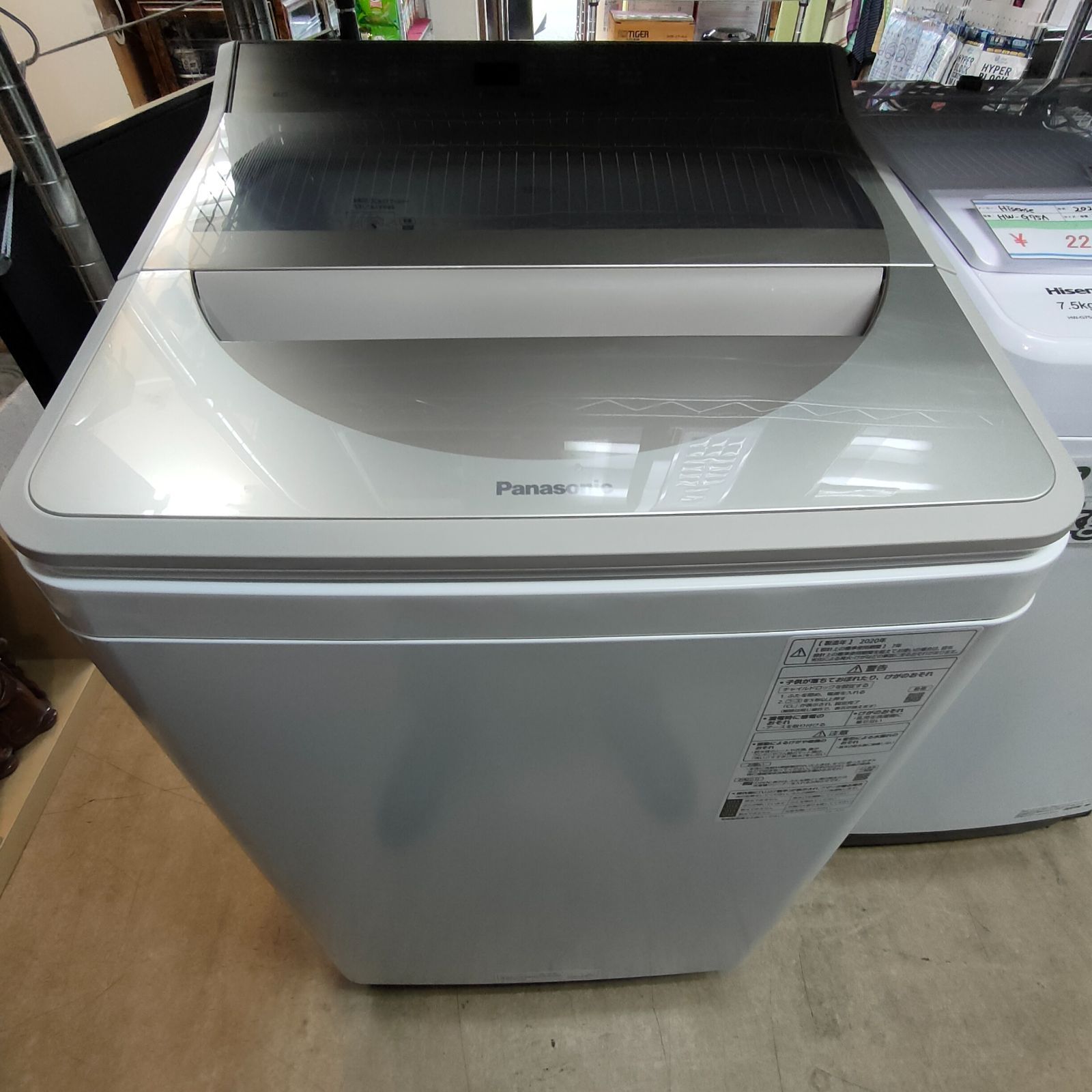 ◆Panasonic 洗濯機 8kg 大容量 NA-FA80H8