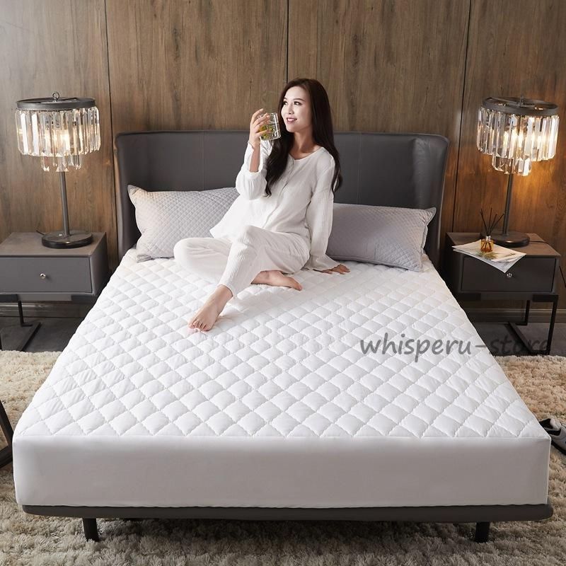防水 マットレスカバー ベッドシーツ ボックスシーツ キルティング セミダブル ダブル ワイドダブル クイエローン キング 120×200 sieW855