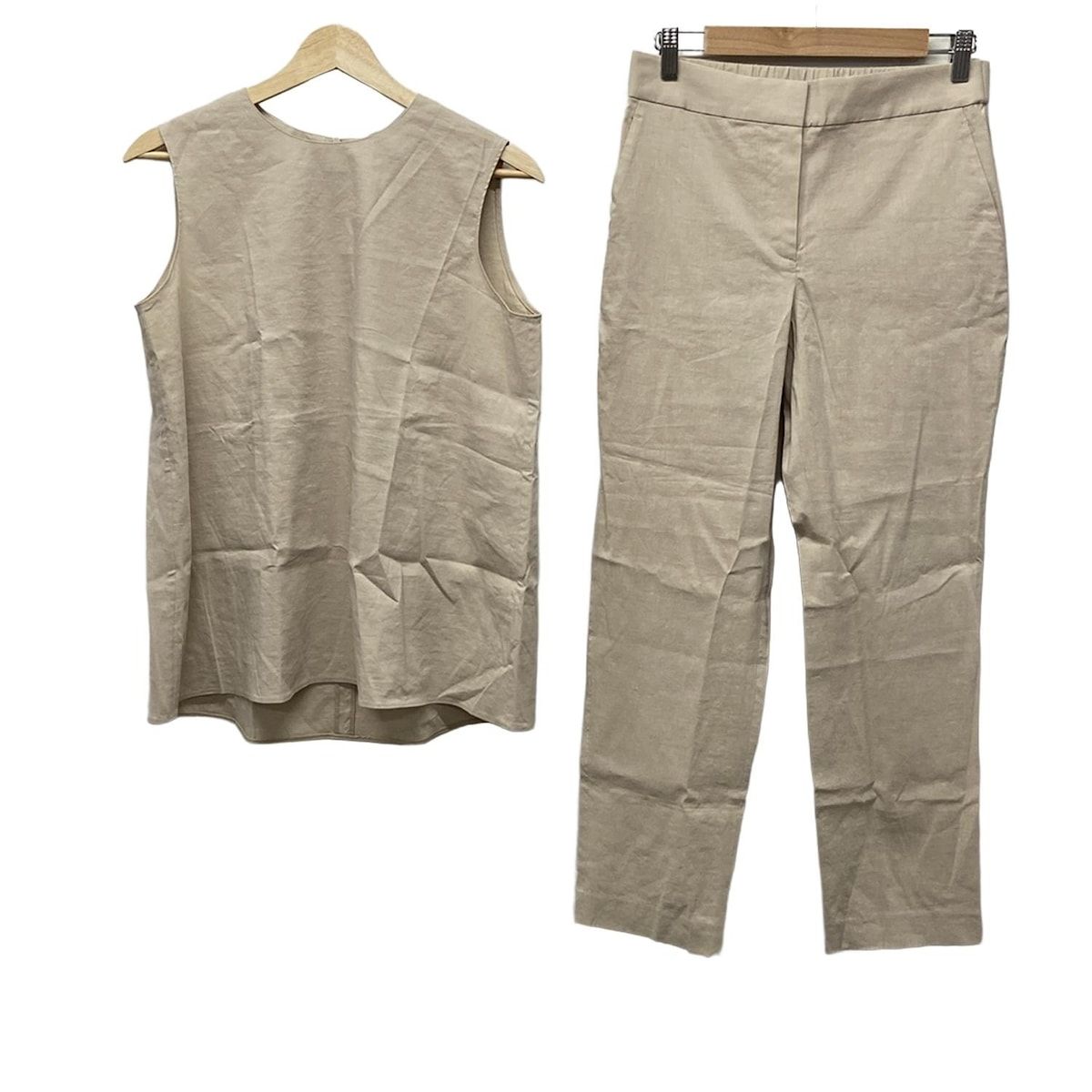 theory luxe セオリーリュクス レディースパンツセットアップ レディース - ベージュ