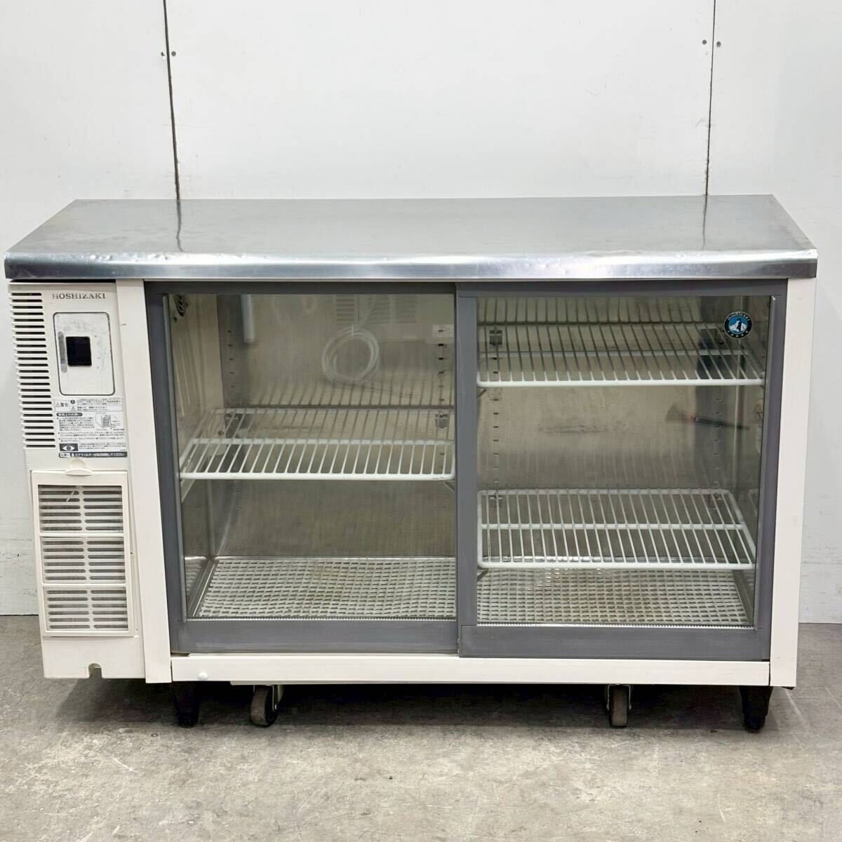 ホシザキ テーブル型冷蔵ショーケース RTS-120STB2 W1200×D450×H800 単相100V スライド扉 台下ショーケース 厨房