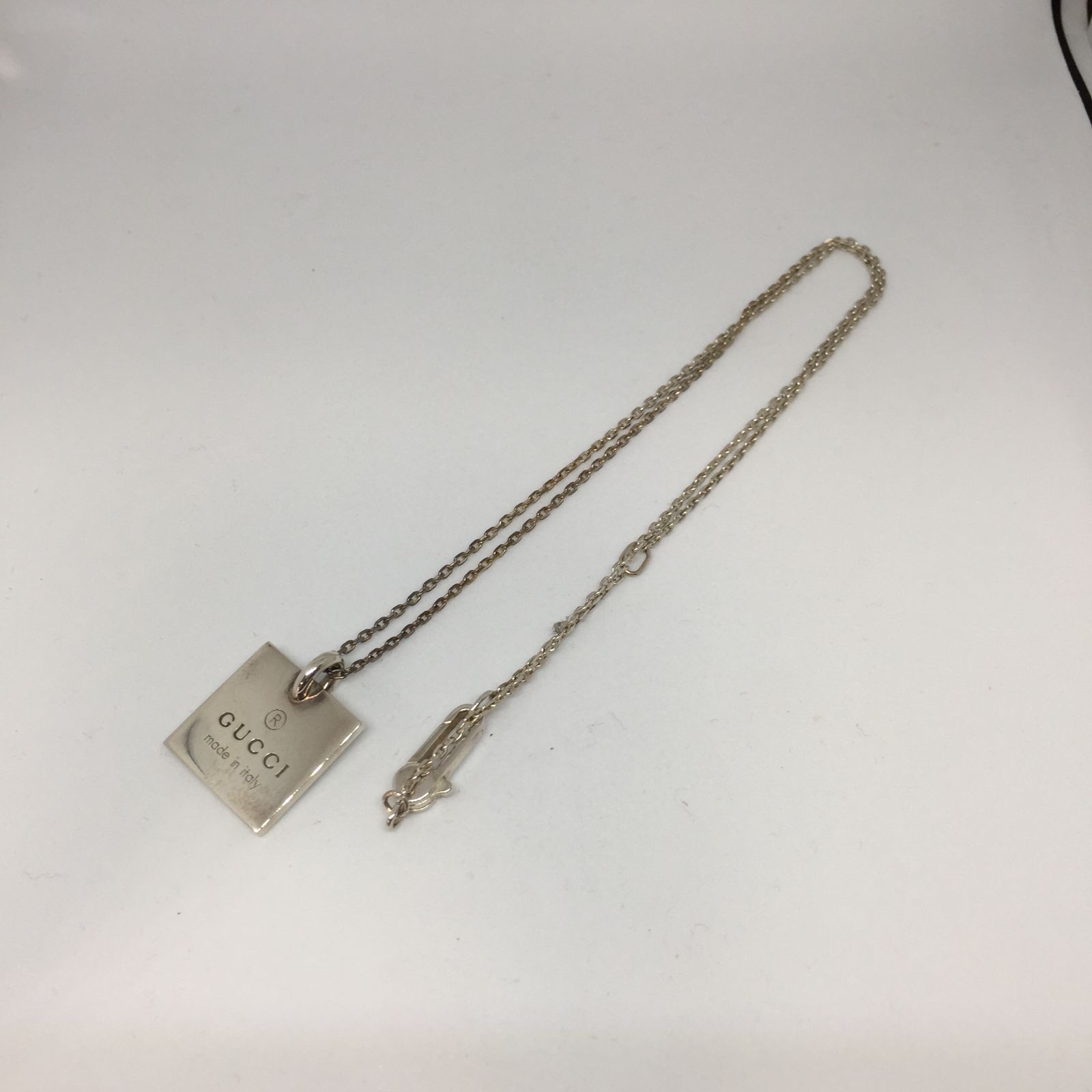 GUCCI　グッチ　223869 J8400 8106　ネックレス　シルバー