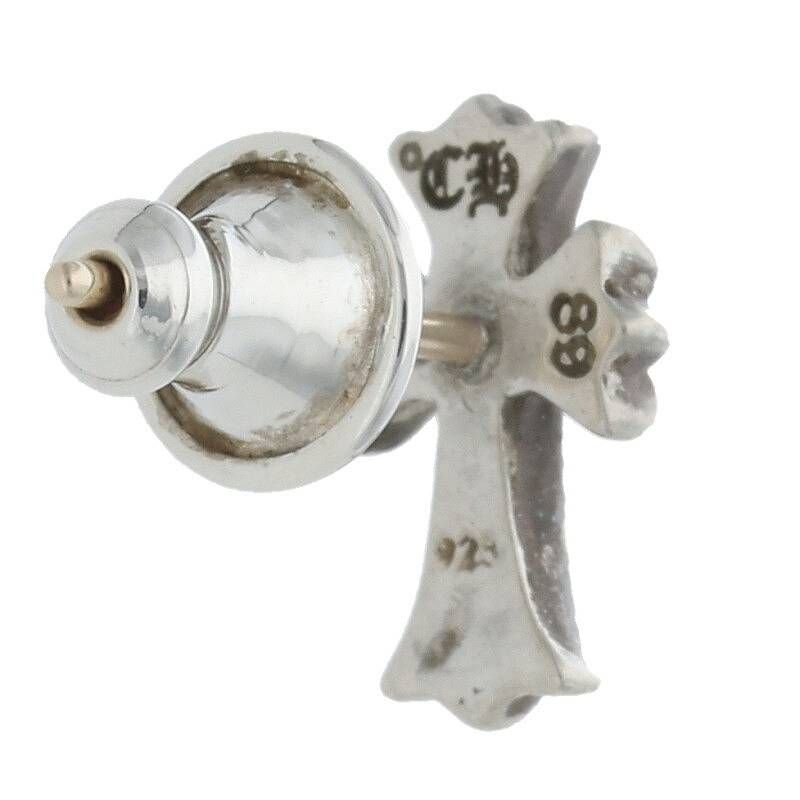 クロムハーツ CH CRSS 2 FAT/CHクロスファットスタッド シルバーピアス