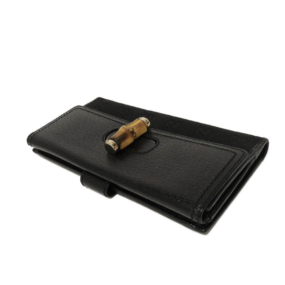 グッチ GGパターン バンブー 長財布 GUCCI グッチ バンブー ターンロック コンチネンタルウォレット ロング