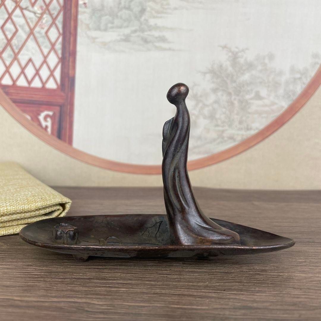 銅製 仏鼎 方鼎香炉 装飾品 工芸品 置物 銅製 仏鼎 方鼎香炉 装飾品 工芸品 置物 - メルカリ