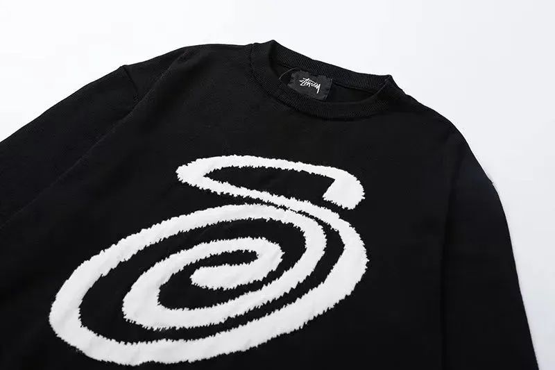 シンプルコーデの定番◇ステューシーSTUSSY◇CURLY 'S' コットン