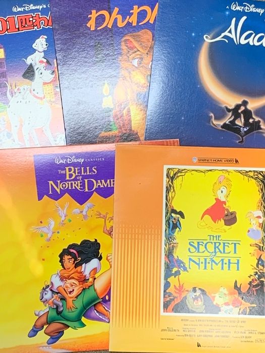 レーザーディスク　LD Disney ディズニー　セット 1 LD ディズニー まとめて 20点 セット 101匹わんちゃん 白雪姫