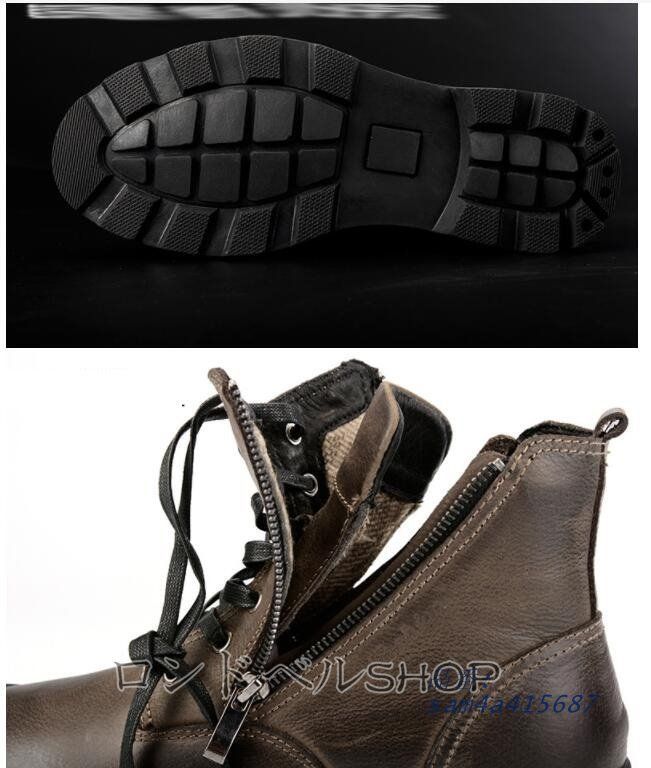 マーティンブーツ メンズ 4CMUP 厚底 滑りにくい ショートブーツ 疲れない かっこいい ウォーキング 通学 レースアップ ブーツ 大人学生 通勤 靴 am4a415687 WWW_OLIVIERBERNSTEIN_COM