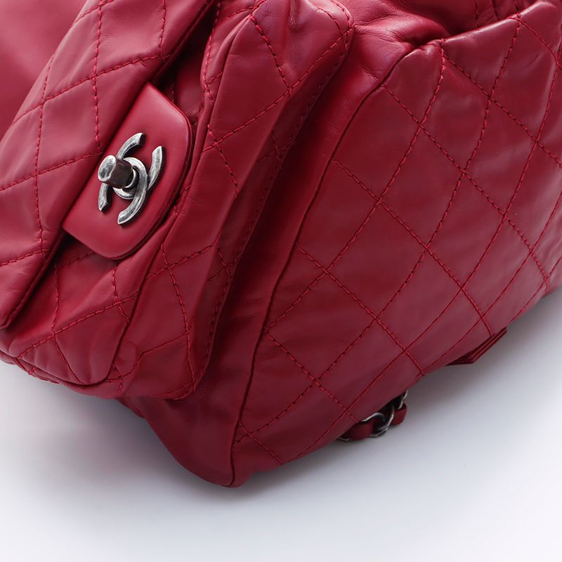 CHANEL シャネル リュック・デイパック 17番台 シルバー金具 ターン