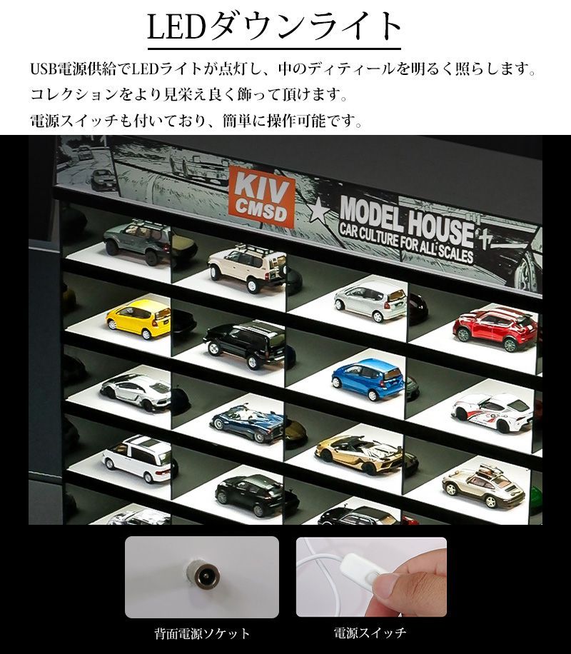 コレクションケース ミニカーケース