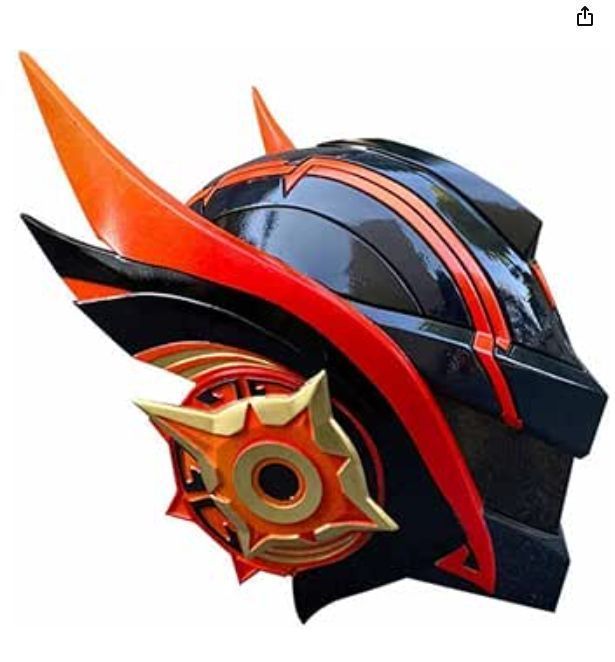 原神 マーヴィカ ヘルメット コスプレ道具 仮面 お面 炎神 武器 樹脂製 おしゃれ コスプレ道具 Cosplay 道具 コスプレグッズ コレクション