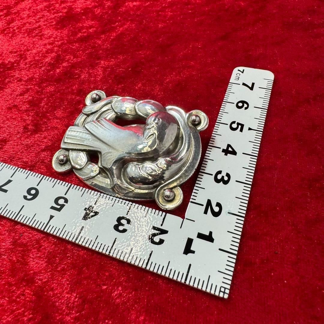 ブローチ鳩 ♯209 ジョージジェンセン GEORG JENSEN SIROKUMA-CORPORATION_COM