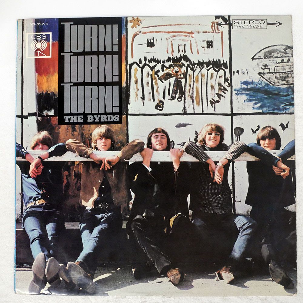【LP/国内初版】ザ•バーズ / ターン•ターン•ターン　YS597C 国内盤 BYRDS/TURN TURN TURN/CBS YS597C LP - メルカリ