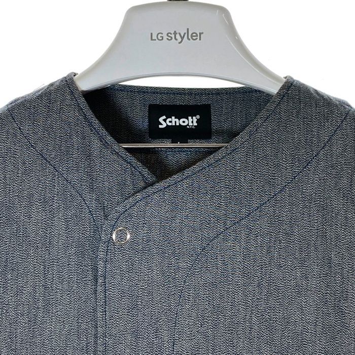 ショット　schott スリーピングシャツ schott - 【美品】Schott ショット 半袖シャツ マスタード ロゴ