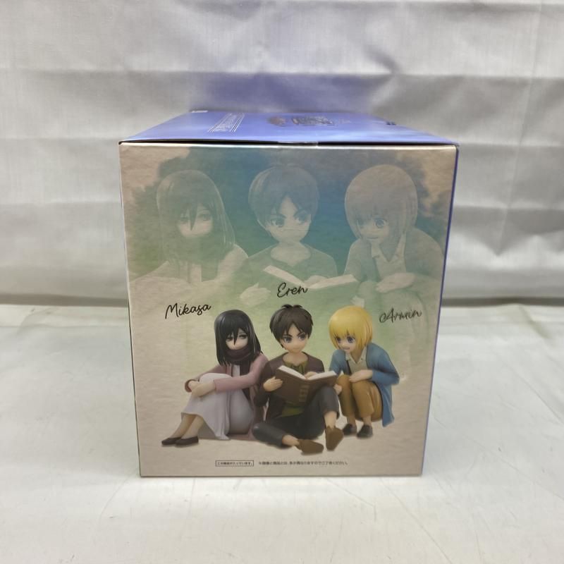 【中古】未開封)A賞 エレン＆ミカサ＆アルミン ～壁の外の世界～ フィギュア ｢一番くじ 進撃の巨人～地鳴らし～｣[22][240022196144] 中古】未開封)A賞 エレン＆ミカサ＆アルミン ～壁の外の世界