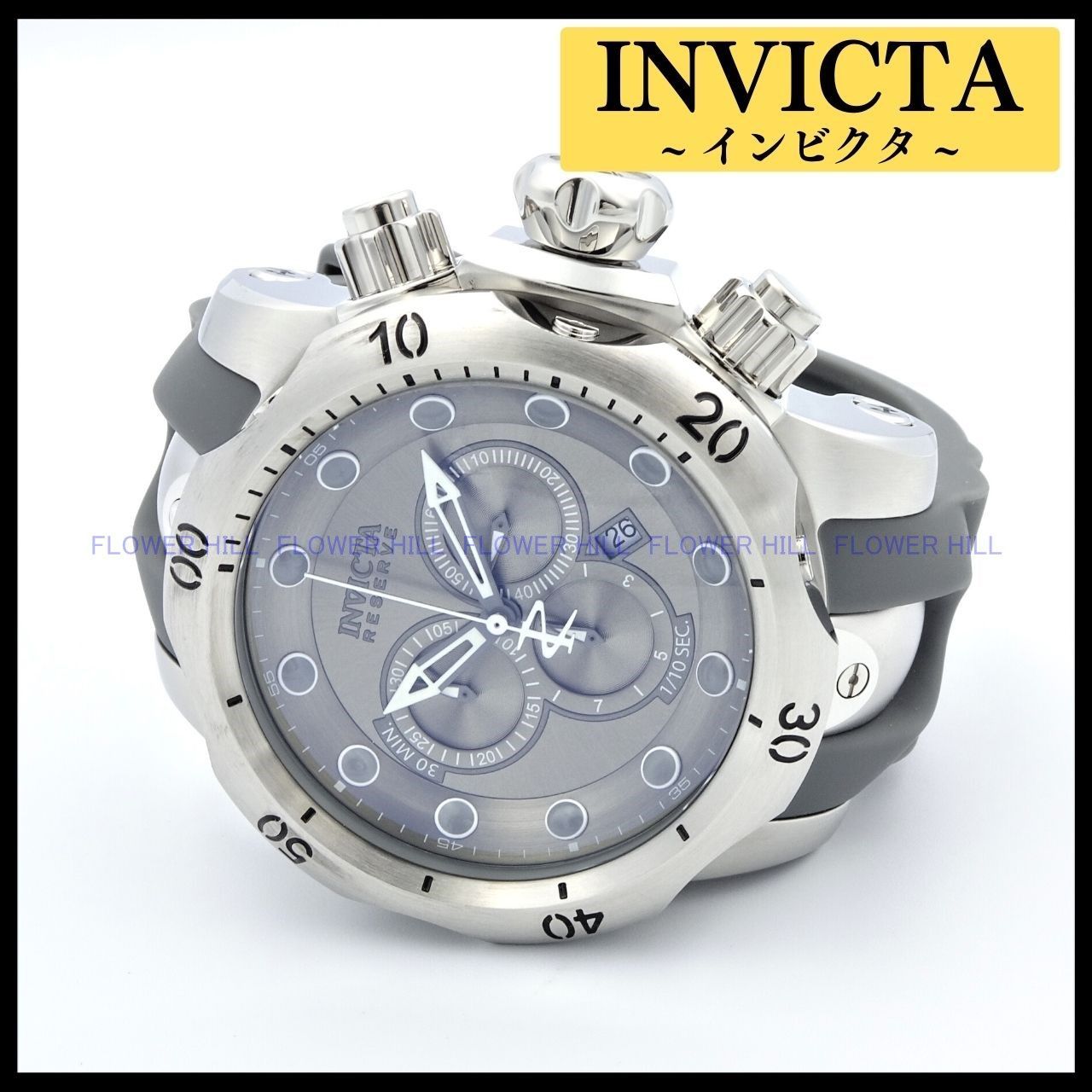 インビクタ Invicta Venom メンズ腕時計 ステンレス ケース53.7cm ...