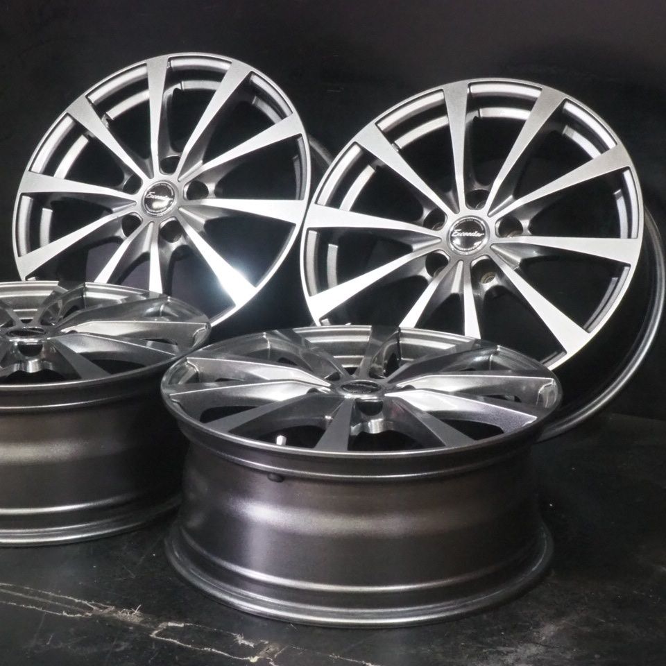 新品☆HOTSTAFFエクシーダーE06☆19インチ4本☆アルファードハリアー 