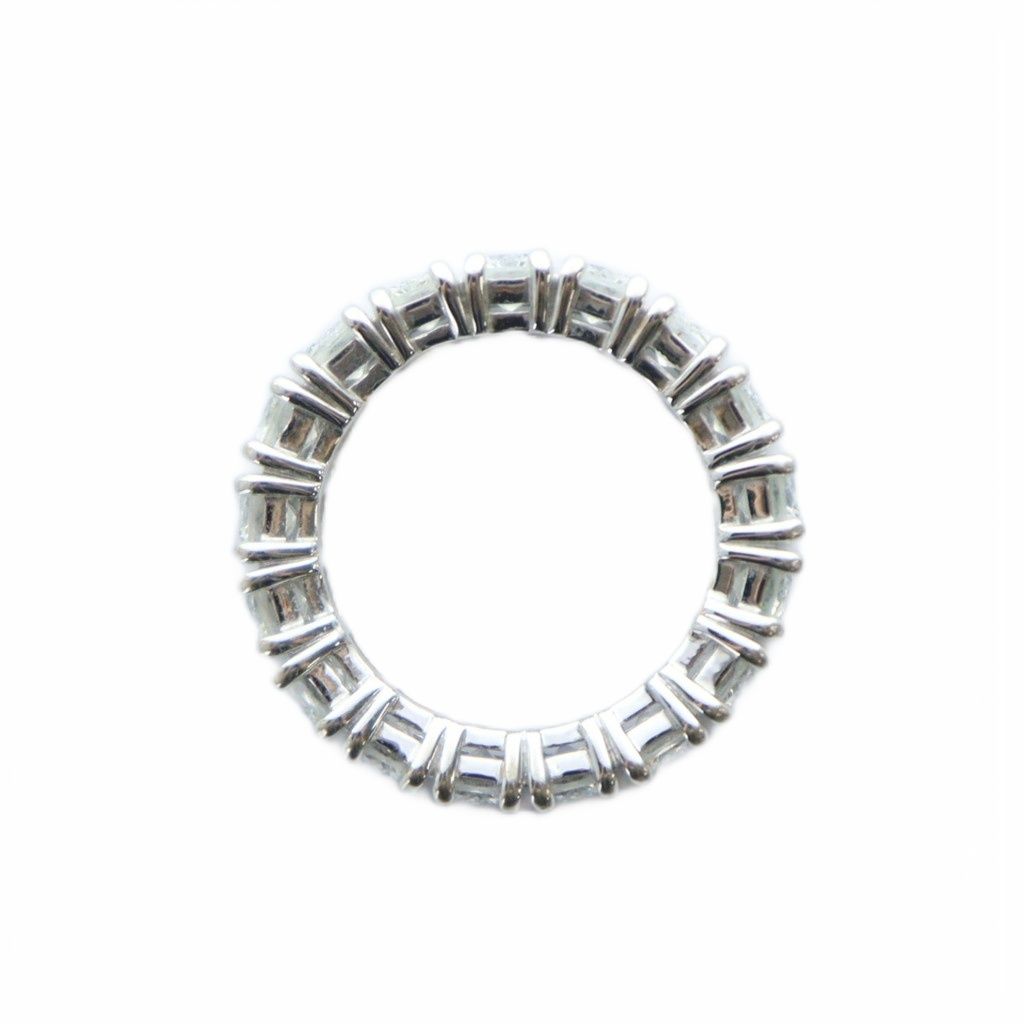 スワロフスキー　レア リング 58 18号 シルバー MUZE JEWELRY リング スワロフスキージルコニア使用 ペアリング