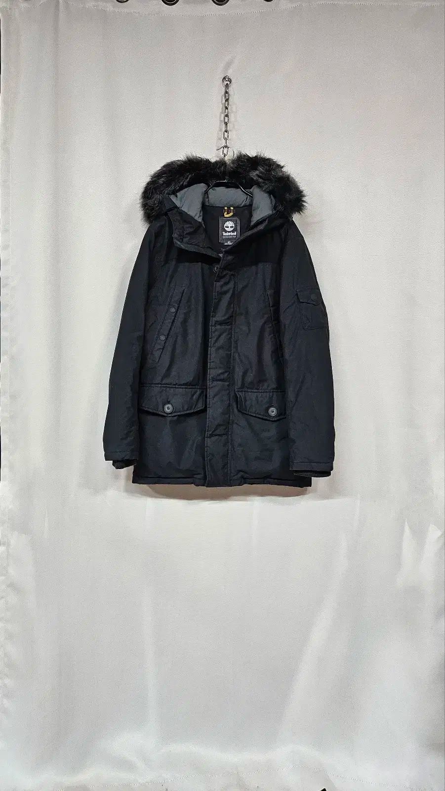 Timberland(ティンバーランド) ダックジャンパー (チャコール)