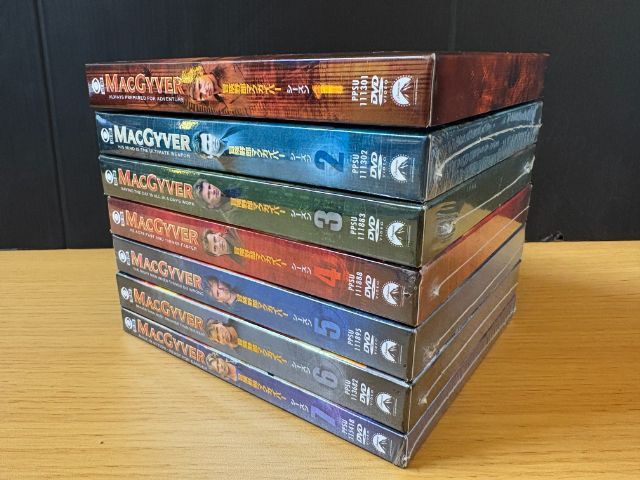 ほぼ未開封☆ 冒険野郎マクガイバー シーズン1～7 トク選BOX DVD
