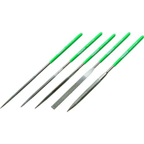 TRUSCO ダイヤモンドヤスリ 精密用 5本組 セット