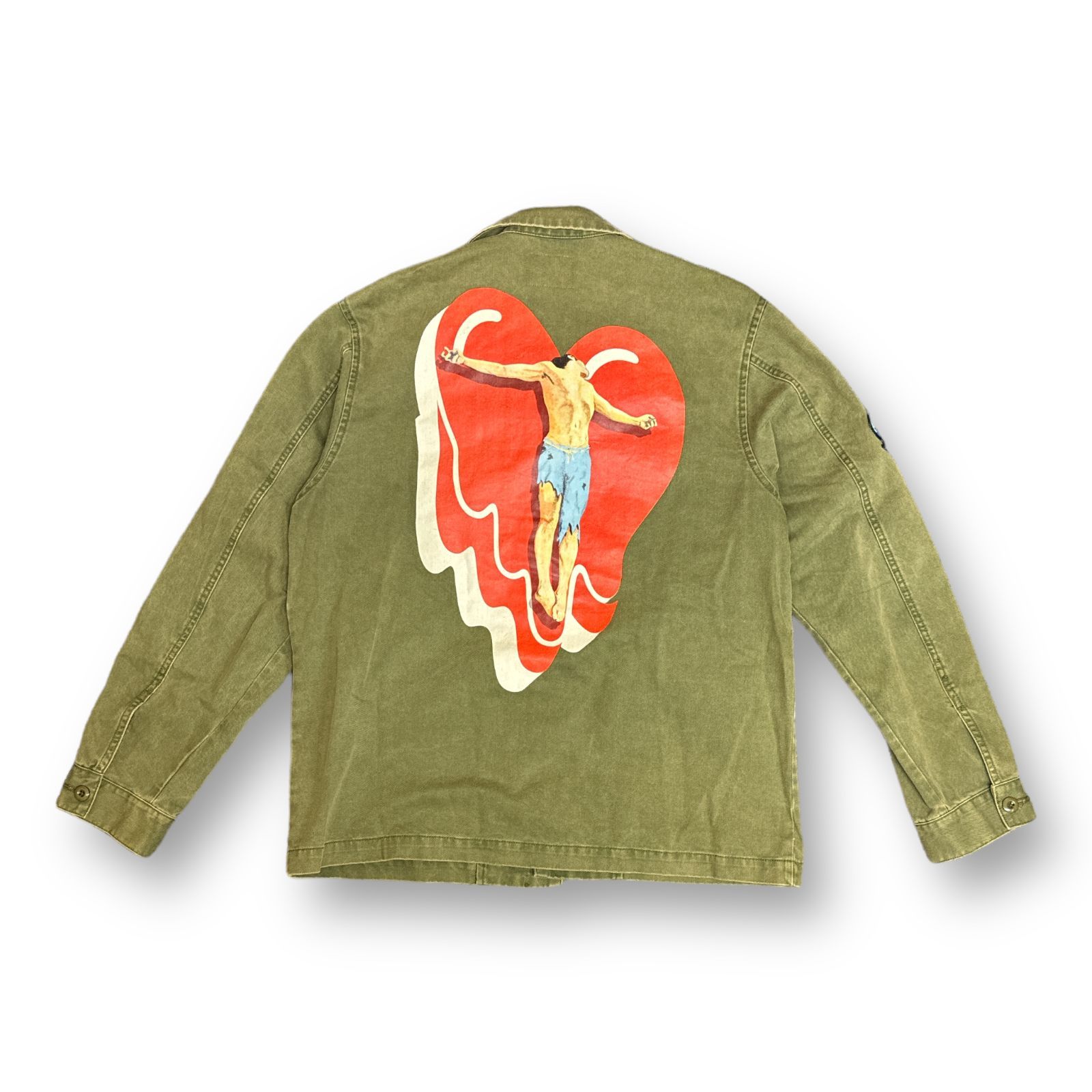 EMOTIONALLY UNAVAILABLE 22AW CROSS YOUR HEART JACKET