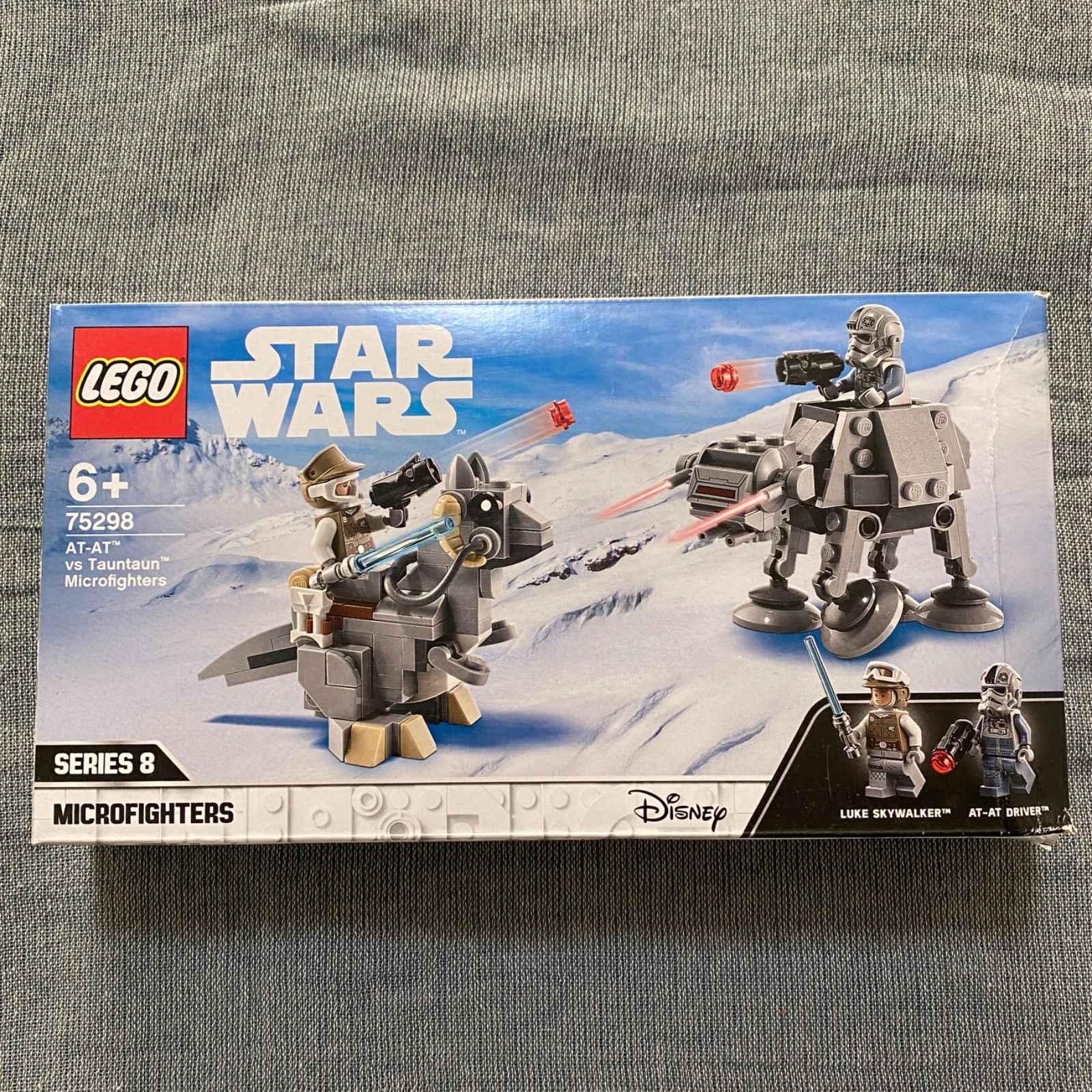 レゴ スターウォーズ AT-AT&トーントーン マイクロファイター 75298