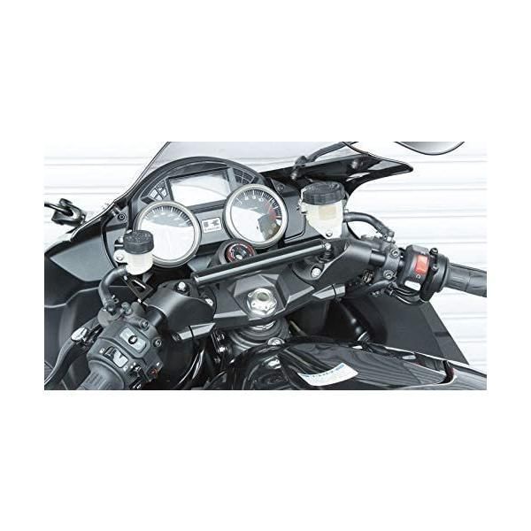 キジマ(KIJIMA) ハンドルマウントステー ZX-14R ブラック 204-072