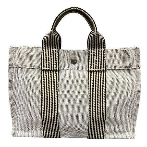 エルメス Hermes ニューフールトゥPM グレー バッグ トートバッグ ユニセックス
