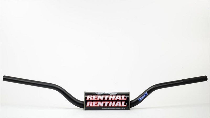 RENTHAL Low ファットバー 28 6mm クロスバーなし Black/ Black KTM | 822-01-BK
