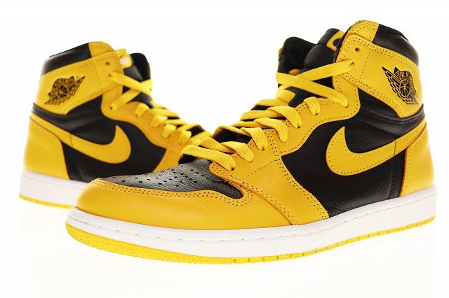 ナイキ NIKE AIR JORDAN 1 RETRO HIGH OG POLLEN 28.5cm 555088-701 エアジョーダン1 ハイ パラン 黄色【ブランド古着ベクトル】【中古】241123