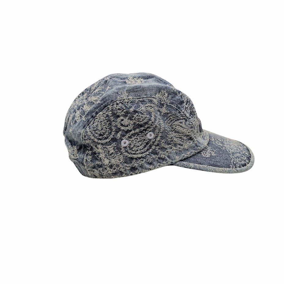 未使用品 25ss SUPREME Supreme Bandana Jacquard Denim Camp Cap