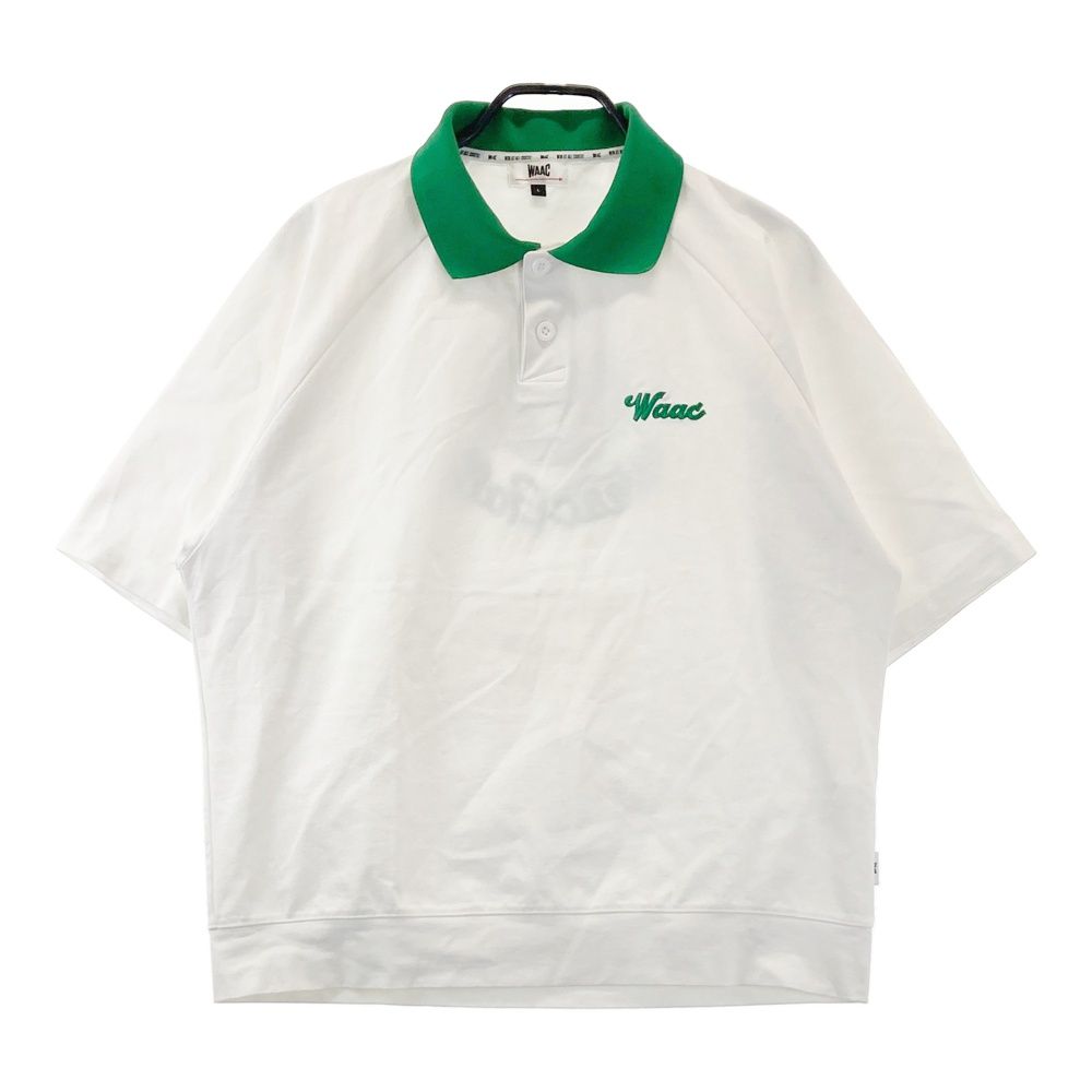 WAAC ゴルフ ポロシャツ Lサイズ ホワイト 【公式通販】