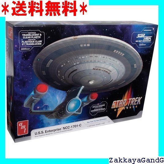 プラッツ AMT スタートレック U.S.S.エンタープライズ NCC-1701-C 1|1400スケール プラモデル AMT1332 29