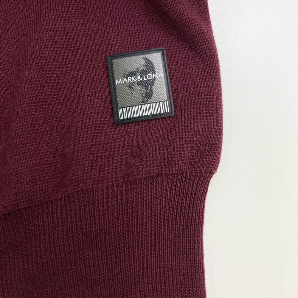 62228 PGAツアー ハーフジップセーター 紫ほか サイズM CHAPS ハーフ