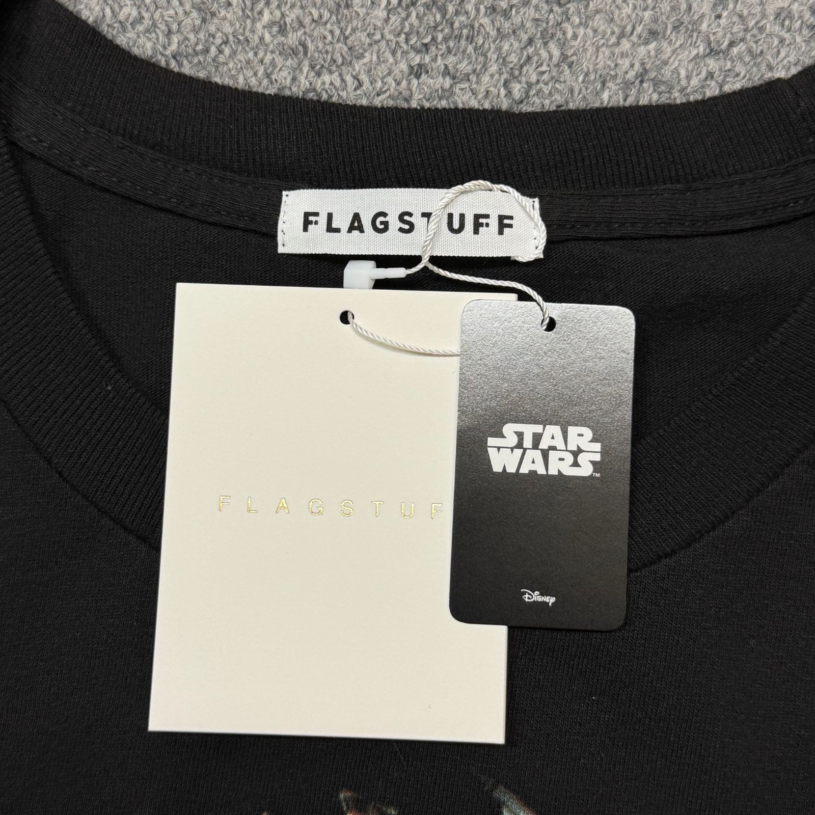 参考上代14300円 未使用品 F-LAGSTUF-F × STAR WARS EP4 L/S TEE 