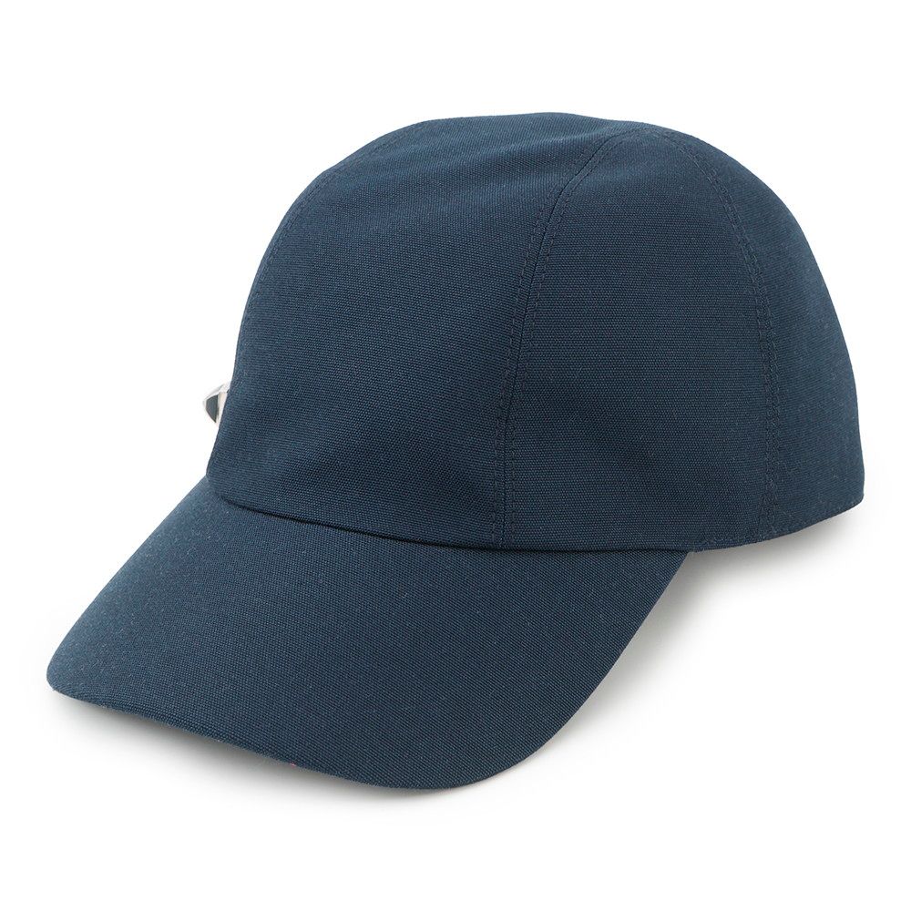 HERMES セリエボタンロゴ キャップ ネイビー SIZE 57 美品 HERMES