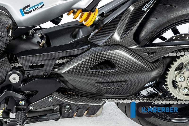 ILMBERGER / イルムバーガーカーボン スイングアームカバー Ducati ディアベル V4 2023- マット | SSO.125.DI23M.K