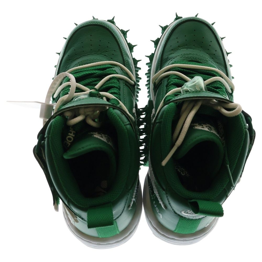 NIKE (ナイキ) ×Off-White AIR FORCE 1 MID SP LTHR Pine Green
