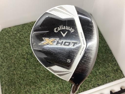 美品　キャロウェイ　XHOT フェアウェイウッド 5W 中古】 キャロウェイ X HOT 5W フェアウェイウッド FW X HOT 60W