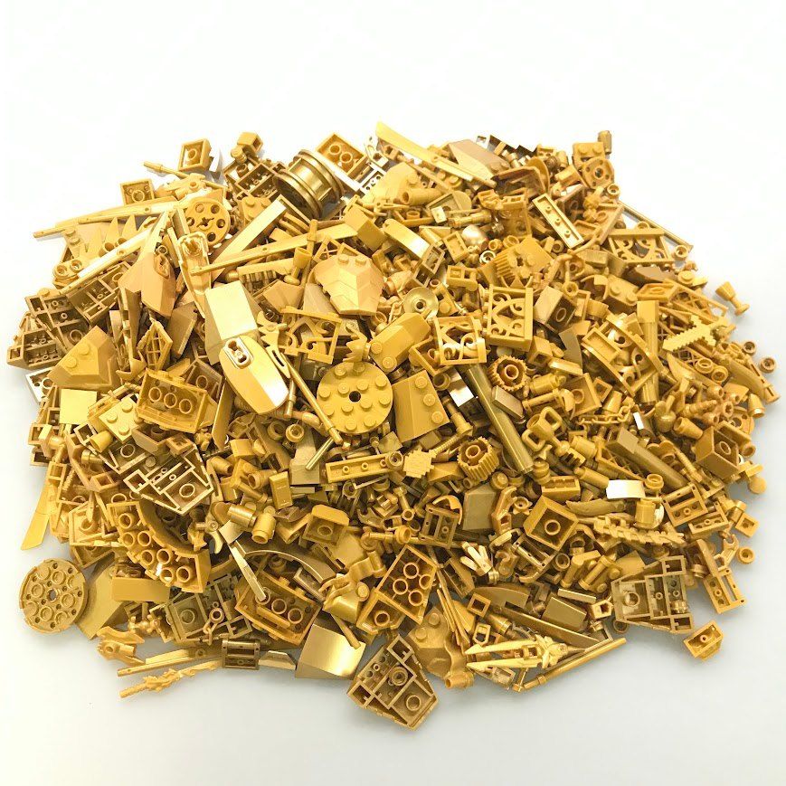 ricercare様　３点おまとめ Lego ブロック レゴ 金 正規品 中古 LEGO レゴ 色分けブロック バラ 金
