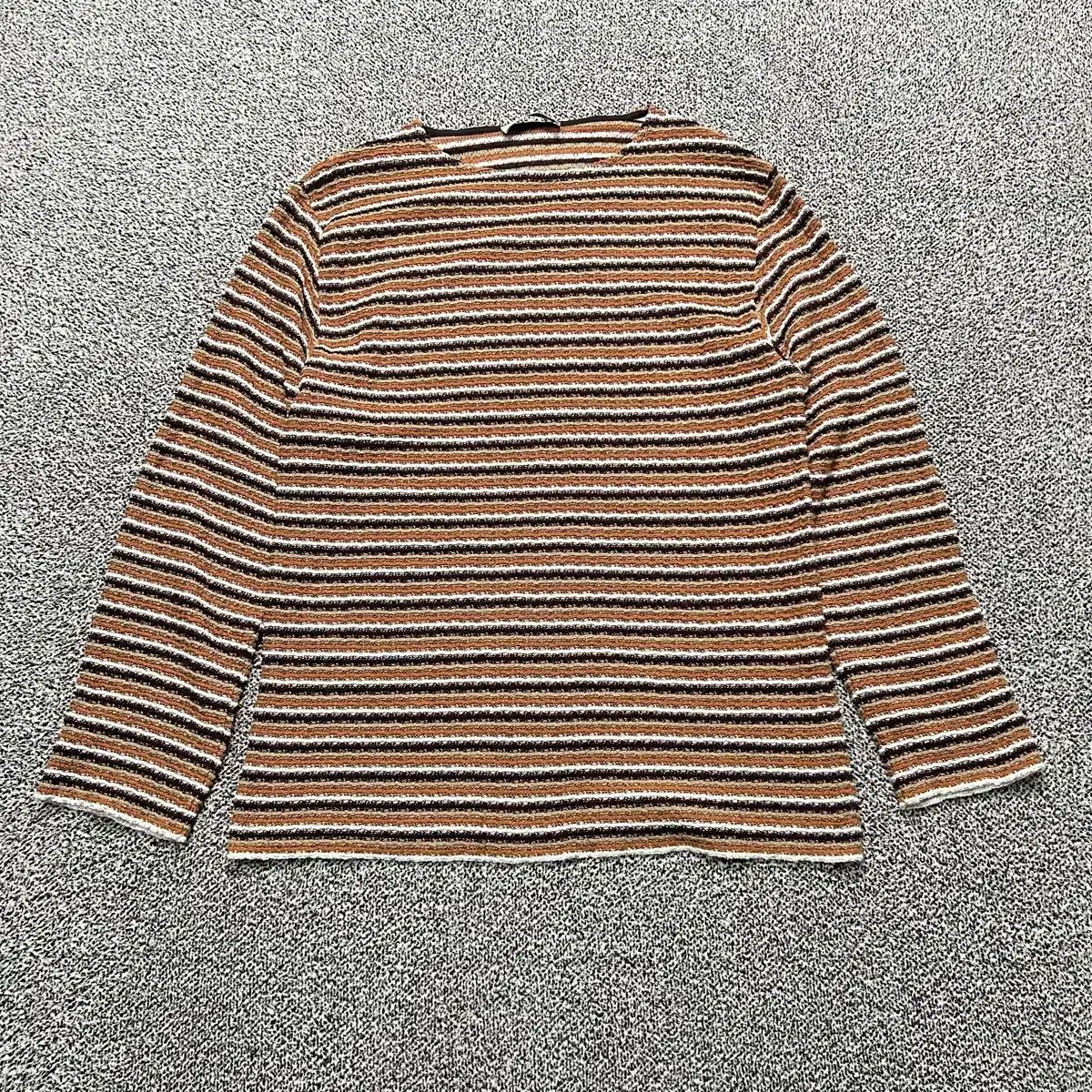 Andersson Bell(アンダースンベル) ボートネック ストライプ パターン ニット セーター