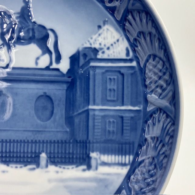 1954年 「アマリエンボー宮殿」 イヤープレート ロイヤルコペンハーゲン 北欧 1954年復刻(2006年）100周年記念 ロイヤルコペンハーゲンイヤー