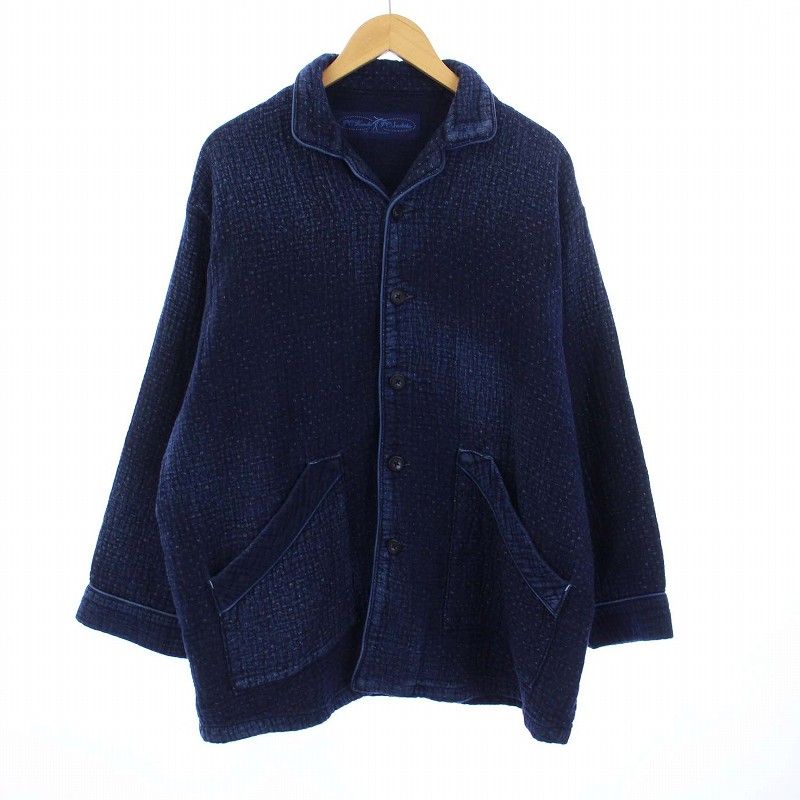 ポータークラシック カーディガン NEW SASHIKO PAJAMA CARDIGAN（ニュー サシコ パジャマ