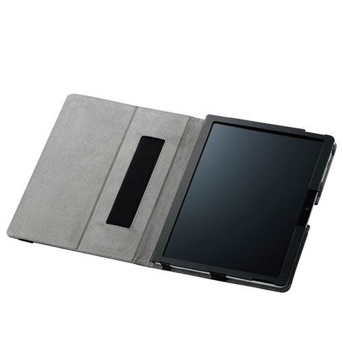 SurfaceG02 ソフトレザーカバー2アングルTB-MSG20PLFBK【エレコム】