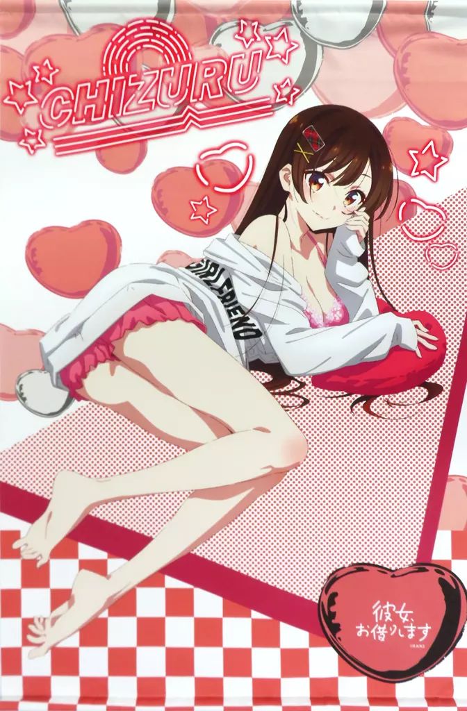 水原千鶴 彼女、お借りします 描き下ろしBIGタペストリー 水着 彼女