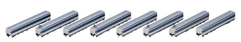TOMIX Nゲージ 0系東海道 山陽新幹線 大窓初期型 増結セット 8両 98732 鉄道模型 電車